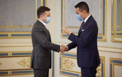 Владимир Зеленский - Луиджи Ди-Майо - Зеленский провел переговоры с главой МИД Италии - korrespondent.net - Украина - Италия
