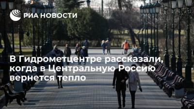 В Гидрометцентре рассказали о непродолжительном потеплении в Центральной России в воскресенье - ria.ru - Москва - Россия - ЦФО