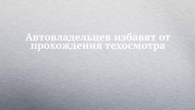 Михаил Черников - Автовладельцев избавят от прохождения техосмотра - chelny-izvest.ru