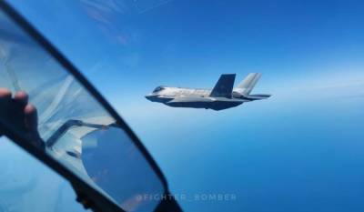 Миф о невидимости развенчан: российскому Су-35 удалось перехватить F-35 сил НАТО (видео) - sharij.net