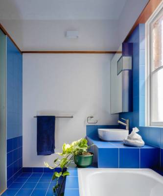 Синий цвет в ванной комнате: 25+ идей - skuke.net