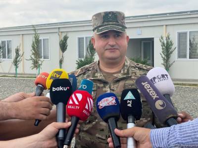 На освобожденных территориях Азербайджана будет продолжено строительство воинских частей - генерал-майор (ВИДЕО) - trend.az - Азербайджан