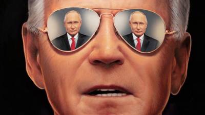 Владимир Путин - Джо Байден - Еженедельник Time поместил на обложку Байдена с отражающимся Путиным - iz.ru - Швейцария - Женева