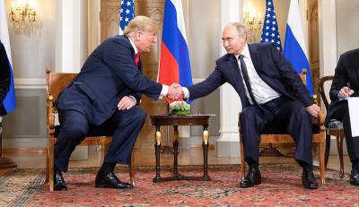 Дональд Трамп - Владимир Путин - Джо Байден - Трамп попросил Байдена передать от него Путину «наилучшие пожелания» перед саммитом в Женеве - usa.one - Россия - Хельсинки - Женева