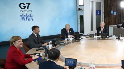 Ангела Меркель - Джо Байден - Меркель: многосторонний подход G7 к решению вопросов будет оспорен Россией и Китаем - golos-ameriki.ru - Англия