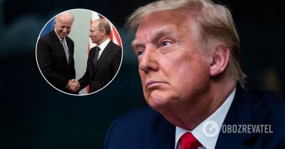 Владимир Путин - Джо Байден - Трамп – Байдену: не засните на встрече с Путиным - obozrevatel.com - Хельсинки - Женева