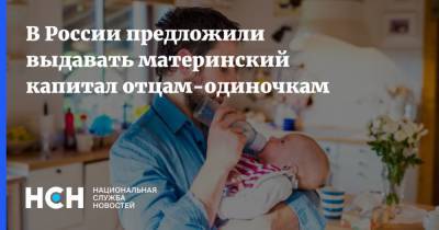 В России предложили выдавать материнский капитал отцам-одиночкам - nsn.fm - Россия