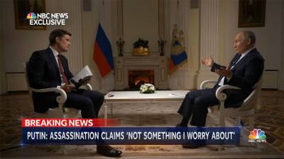 Владимир Путин - Джо Байден - Интервью Путина американскому ТВ: опубликован фрагмент беседы - vesti.ru - Хельсинки - Женева