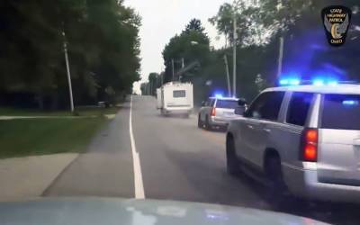 Видео погони за домом на колесах — крепкий орешек - zr.ru - шт. Огайо - USA