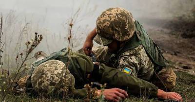 Сутки в ООС: девять обстрелов, один военный погиб - dsnews.ua - Донецк - населенный пункт Южное