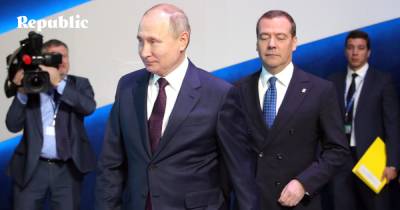 Владимир Путин - Дмитрий Медведев - почему Владимир Путин так любит Дмитрия Медведева? - republic.ru