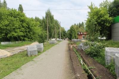 В Первомайском благоустраивают бульвар Победы - tambov.mk.ru - район Первомайский - Первомайск