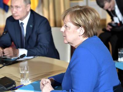 Владимир Путин - Ангела Меркель - Джо Байден - Меркель обсудила с Байденом встречу с Путиным, «Северный поток-2» и Украину - rosbalt.ru - Англия