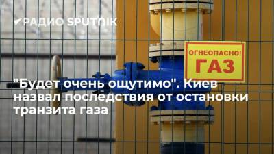 Елена Зеркаль - "Будет очень ощутимо". Киев назвал последствия от остановки транзита газа - smartmoney.one - Москва - Украина - Киев