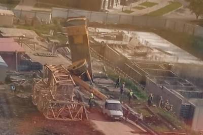 В Краснодаре подняли строительный кран, упавший у ЖК «Свобода» - kuban.mk.ru - Краснодар
