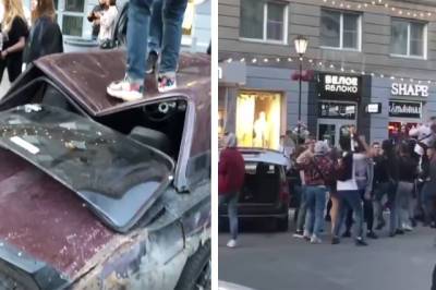 Полиция проверит лезгинку на крыше ВАЗ-2107 в центре Новосибирска - runews24.ru - Новосибирск - Новосибирская обл.