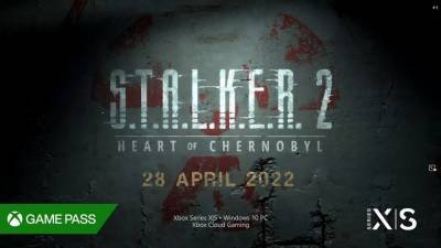 S.T.A.L.K.E.R. 2: Heart of Chernobyl выходит 28 апреля 2022 года — геймплейный трейлер - itc.ua - Киев - Microsoft