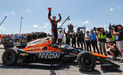 Зак Браун - IndyCar: О’Вард одержал красивую победу у в Детройте - f1news.ru