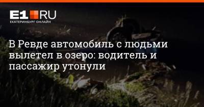 В Ревде автомобиль с людьми вылетел в озеро: водитель и пассажир утонули - e1.ru - Екатеринбург - Свердловская обл.