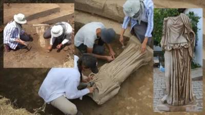 Вторая «Венера Милосская»: в Турции археологи нашли древнюю статую женщины (ВИДЕО) - enovosty.com - Турция - Turkey - Измир
