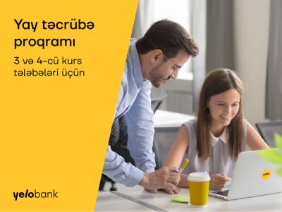 Yelo Bank объявляет о программе летней стажировки - trend.az
