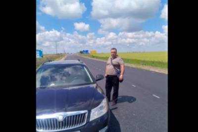Под Херсоном полицейский устроил стрельбу на трассе, есть пострадавшие - rupor.info - Херсон - Одесса - Мелитополь