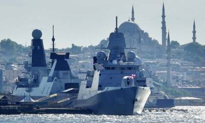 В Чёрное море вошли боевые корабли стран НАТО - anna-news.info - Россия - США - Англия - Голландия