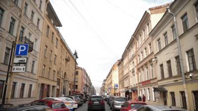 Польские болельщики прогулялись по улице Рубинштейна в сопровождении правоохранителей - piter.tv - Санкт-Петербург - Словакия