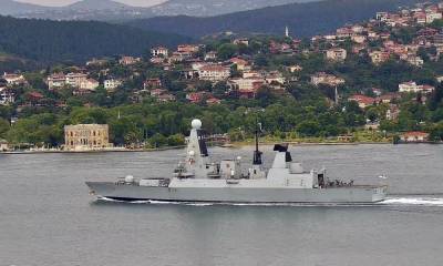 Два боевых корабля из состава авианосной группы HMS Queen Elizabeth вошли в Чёрное море - topwar.ru - Англия - Голландия