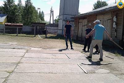 В Коми заключенные сыграли в городки - bnkomi.ru - респ. Коми - район Удорский