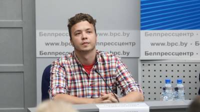 Роман Протасевич - МИД Беларуси провёл пресс-конференцию с участием арестованного Протасевича - svoboda.org - Вильнюс - Минск