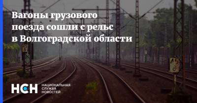 Вагоны грузового поезда сошли с рельс в Волгоградской области - nsn.fm - Москва - Волгоград - Волгоградская обл.