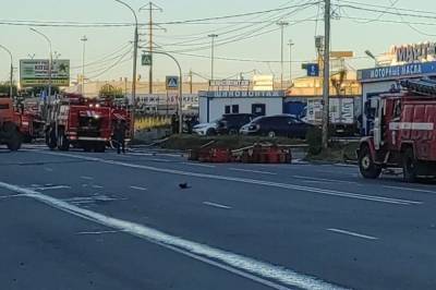 Пожар на АГЗС в Новосибирске, при котором пострадали 35 человек, потушили - aif.ru - Новосибирск