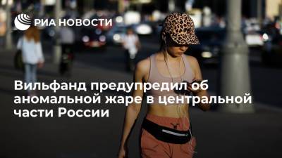 Роман Вильфанд - В Гидрометцентре предупредили об аномальной жаре в центральной части России в выходные - ria.ru - Москва - Россия - ЦФО