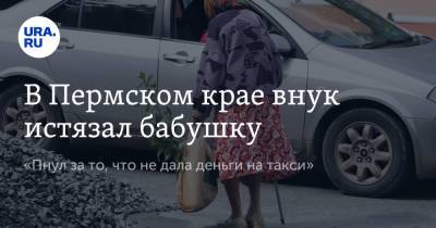 В Пермском крае внук истязал бабушку. «Пнул за то, что не дала деньги на такси» - ura.news - Пермский край