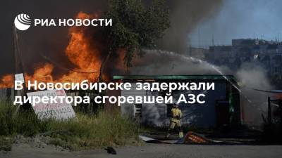 В Новосибирске задержали директора сгоревшей в воскресенье АЗС - ria.ru - Новосибирск