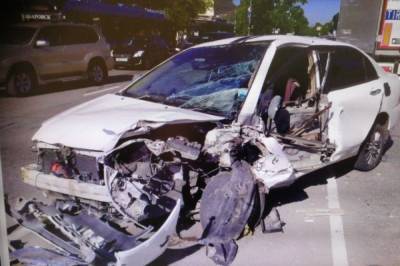 В Хабаровске водитель Toyota Corolla врезался с Honda Civic со «встречки» - hab.aif.ru - Хабаровский край - Хабаровск