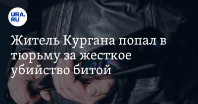 Житель Кургана попал в тюрьму за жесткое убийство битой - ura.news - Курган
