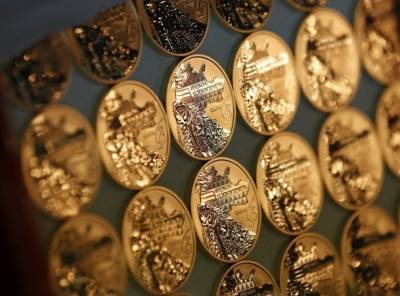 Нацбанк с 27 мая продал на аукционах золотую монету «1 Гривна» на общую сумму почти 7,8 миллиона - minfin.com.ua