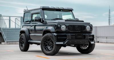 Mercedes - Хочу быть Геликом. Для Suzuki Jimny выпустили дизайн-пакет в стиле Mercedes-AMG G-Class - focus.ua - Япония