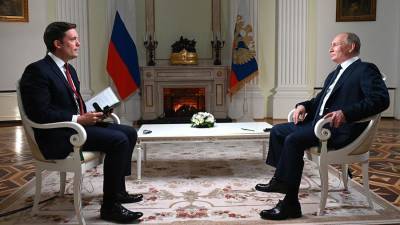 Владимир Путин - Джо Байден - В Китае оценили интервью Путина телеканалу NBC - iz.ru