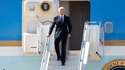 Владимир Путин - Джо Байден - Байден прибыл в Женеву в преддверии саммита с Путиным - golos-ameriki.ru - Швейцария - Иран - Брюссель - Женева - с. Путин - Reuters