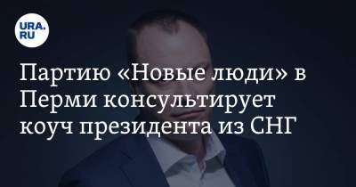 Александр Кравцов - Партию «Новые люди» в Перми консультирует коуч президента из СНГ - ura.news - Пермь