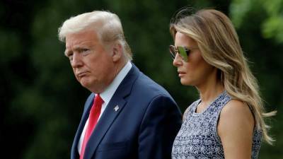 Дональд Трамп - Мелания Трамп - Как Дональд Трамп отпраздновал первый день рождения после ухода из Белого дома (ВИДЕО) - enovosty.com - шт.Нью-Джерси