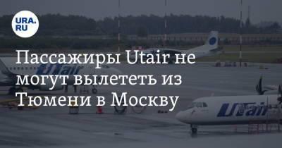 Пассажиры Utair не могут вылететь из Тюмени в Москву - ura.news - Москва - Тюмень - Тюменская обл.