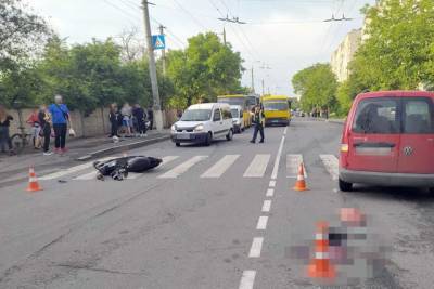 В Виннице столкнулись пять авто, мопед и троллейбус: пострадали три человека - real-vin.com - Винницкая обл.