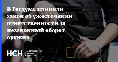 Андрей Луговой - В Госдуме приняли закон об ужесточении ответственности за незаконный оборот оружия - nsn.fm