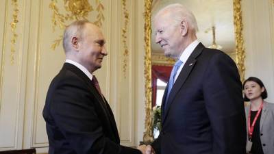 Владимир Путин - Джо Байден - Переговоры Путина и Байдена начались за закрытыми дверями - vm.ru - Хельсинки - Женева