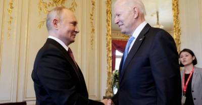 Владимир Путин - Джо Байден - Жёсткий настрой и несерьёзность намерений: Эксперт по этикету "прочла" цвета галстуков Путина и Байдена на встрече в Женеве - reendex.ru - Женева