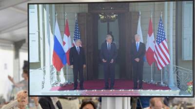Владимир Путин - Борис Джонсон - Британский телеканал прервал выступление Джонсона из-за Путина - newzfeed.ru - Англия - Швейцария - Женева
